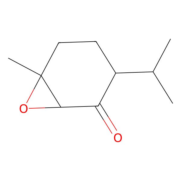 2D Structure of Piperitone oxide, (1S,2S,4S)-