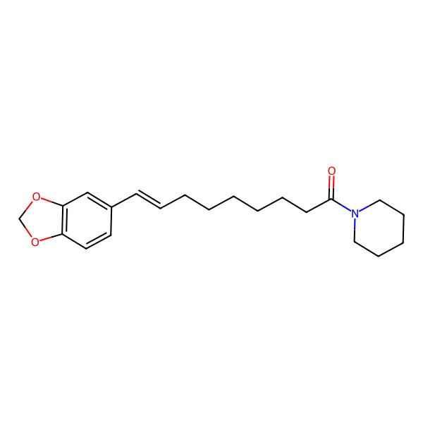 2D Structure of Piperolein B 2D Structure of Piperolein B