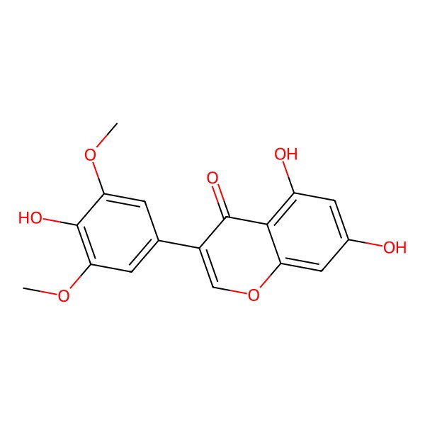 2D Structure of Piscigenin 2D Structure of Piscigenin