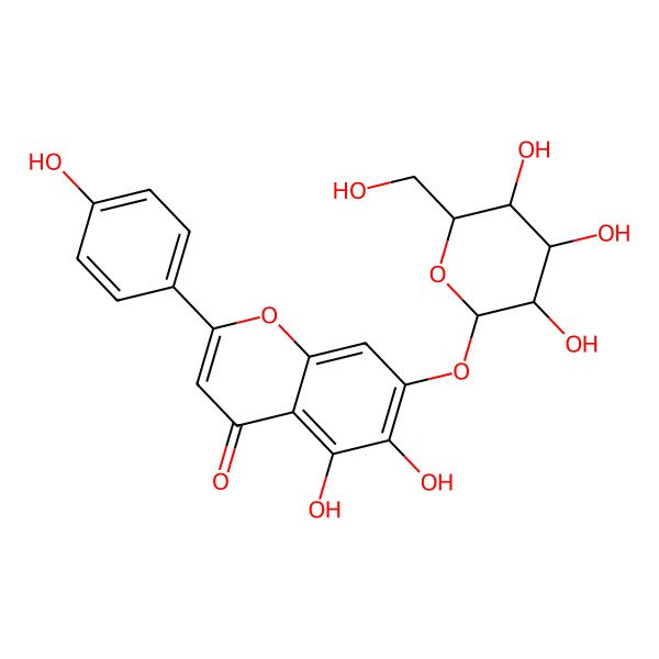 2D Structure of Plantaginin