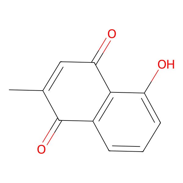 2D Structure of Plumbagin