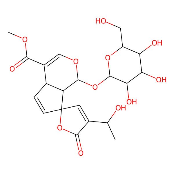 2D Structure of Plumieride 2D Structure of Plumieride