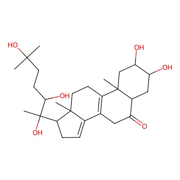 2D Structure of Podecdysone B