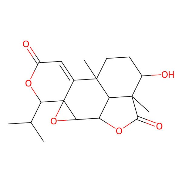 2D Structure of Podolactone B,2-deepoxy-15,16-dideoxy-