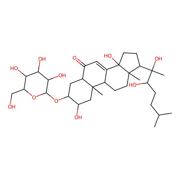 2D Structure of Ponasteroside A