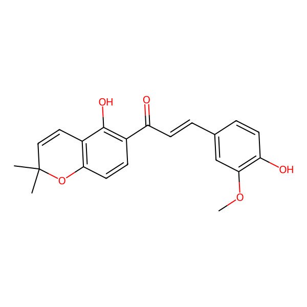 2D Structure of Pongachalcone II