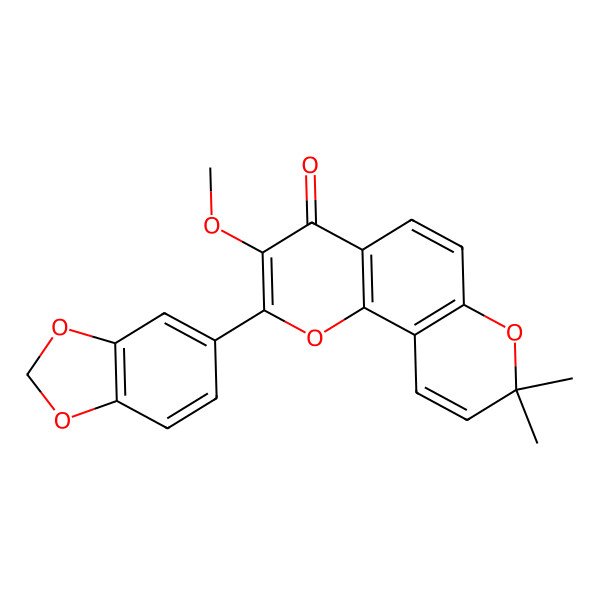 2D Structure of Pongachromene
