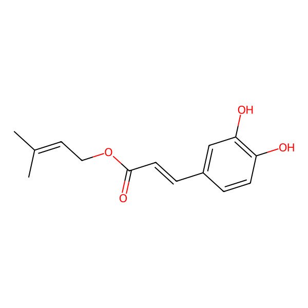 2D Structure of Prenyl caffeate