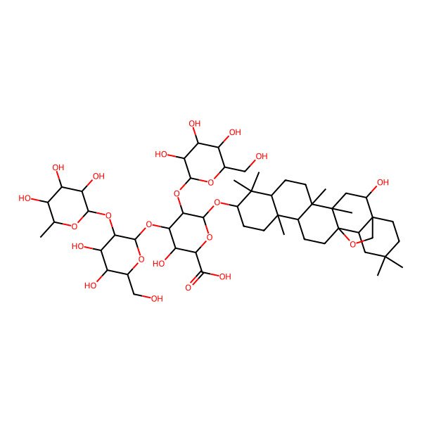 2D Structure of Primulasaponin