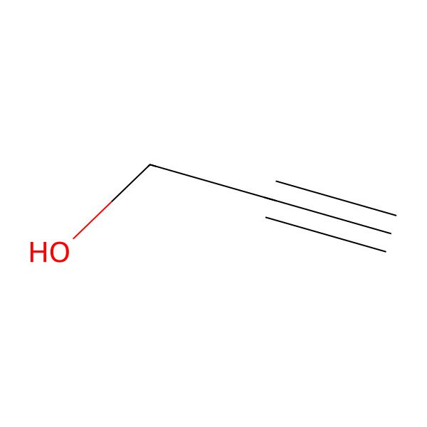 2D Structure of Propargyl alcohol