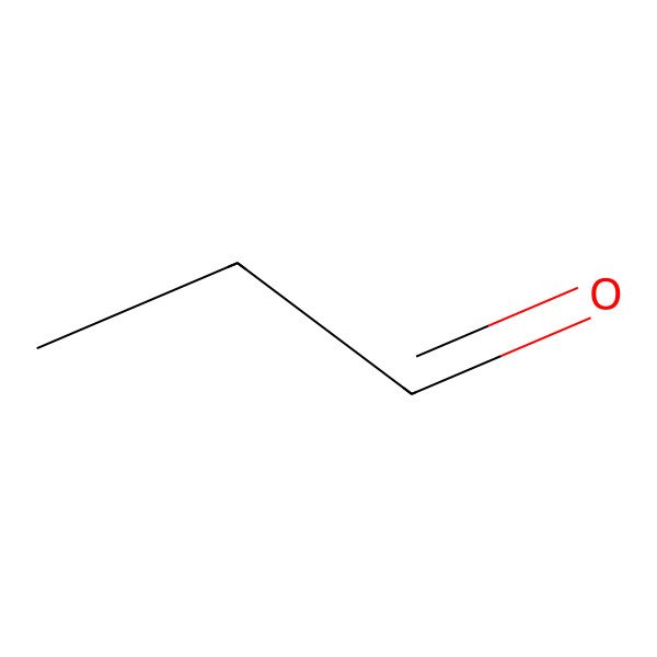 2D Structure of Propionaldehyde