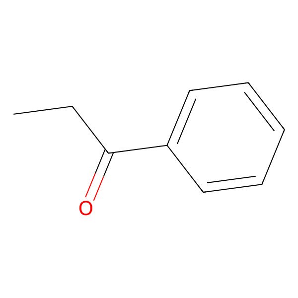 2D Structure of Propiophenone 2D Structure of Propiophenone