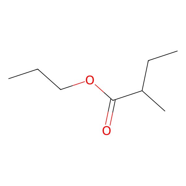 2D Structure of Propyl 2-methylbutanoate 2D Structure of Propyl 2-methylbutanoate