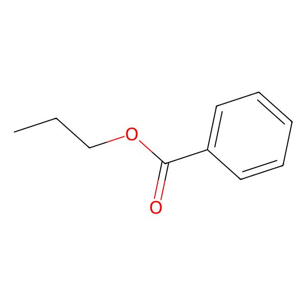 2D Structure of Propyl benzoate