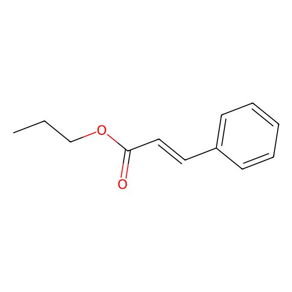 2D Structure of Propyl Cinnamate