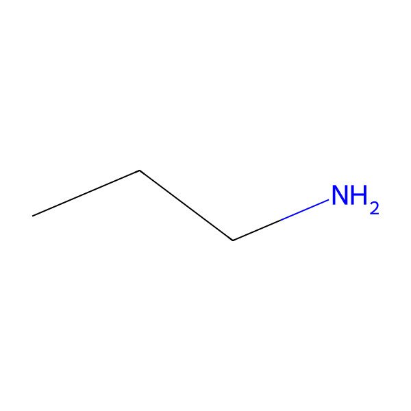 2D Structure of Propylamine 2D Structure of Propylamine