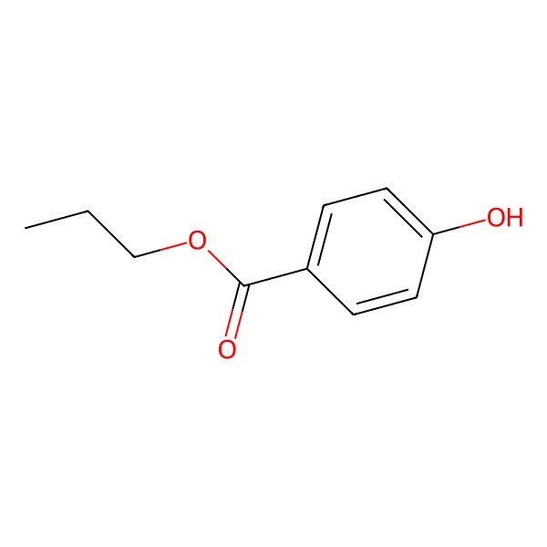 2D Structure of Propylparaben