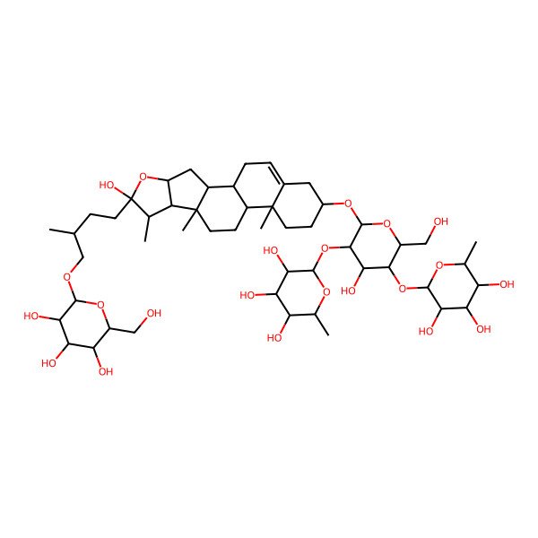 2D Structure of Protodioscin