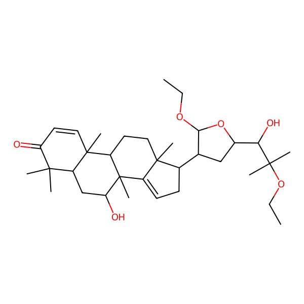2D Structure of Protoxylocarpin C 2D Structure of Protoxylocarpin C