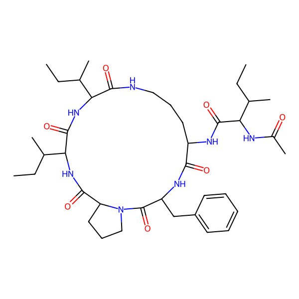 2D Structure of Pseudacyclin A