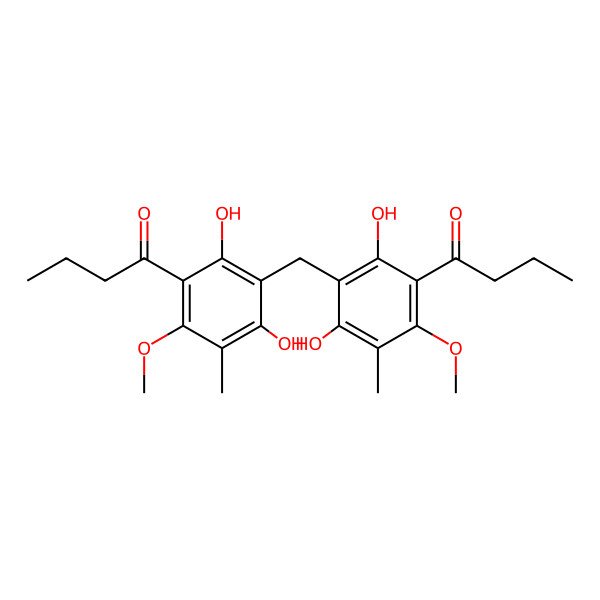 2D Structure of Pseudoaspidin