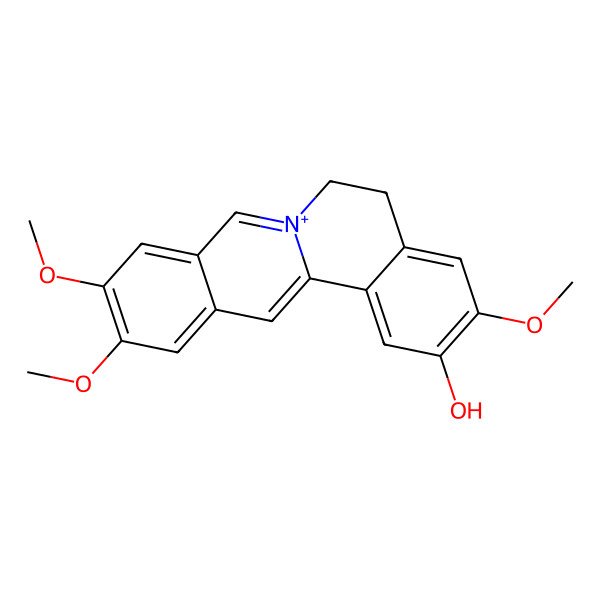 2D Structure of Pseudocolumbamine