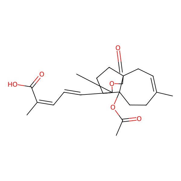 2D Structure of Pseudolaric acid A