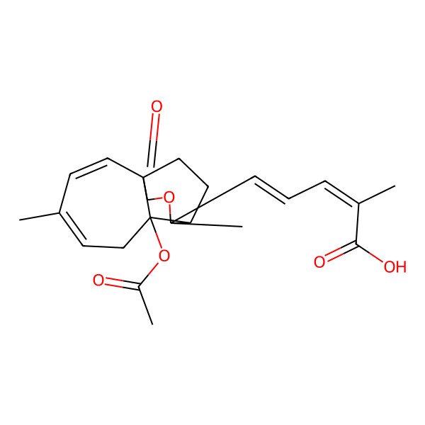 2D Structure of Pseudolaric acid H