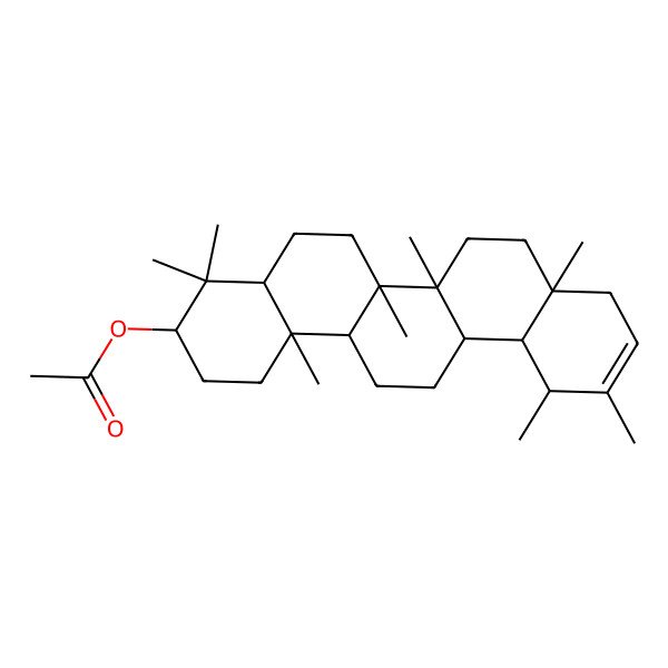 2D Structure of Psi-taraxasterol acetate