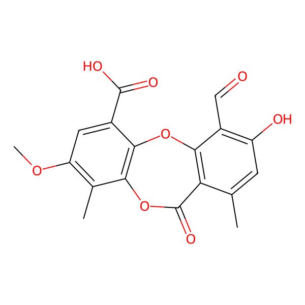 2D Structure of Psoromic acid 2D Structure of Psoromic acid