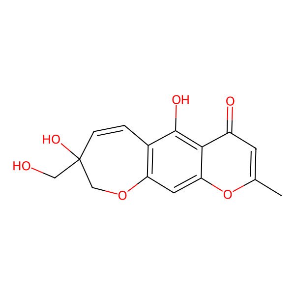 2D Structure of Ptaeroglycol 2D Structure of Ptaeroglycol