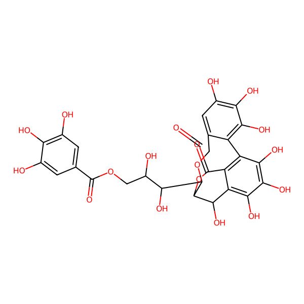 2D Structure of Punicacortein B 2D Structure of Punicacortein B