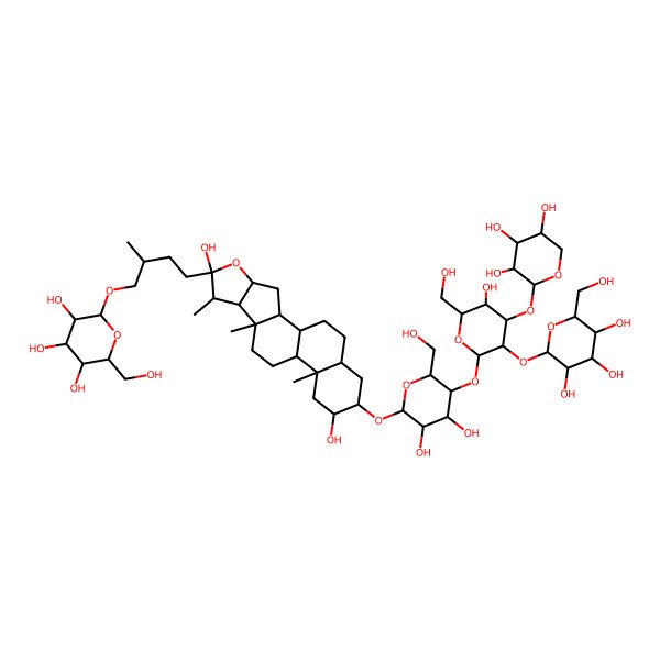 2D Structure of Purpureagitosid