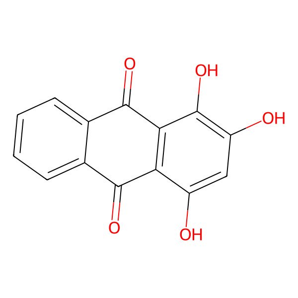 2D Structure of Purpurin