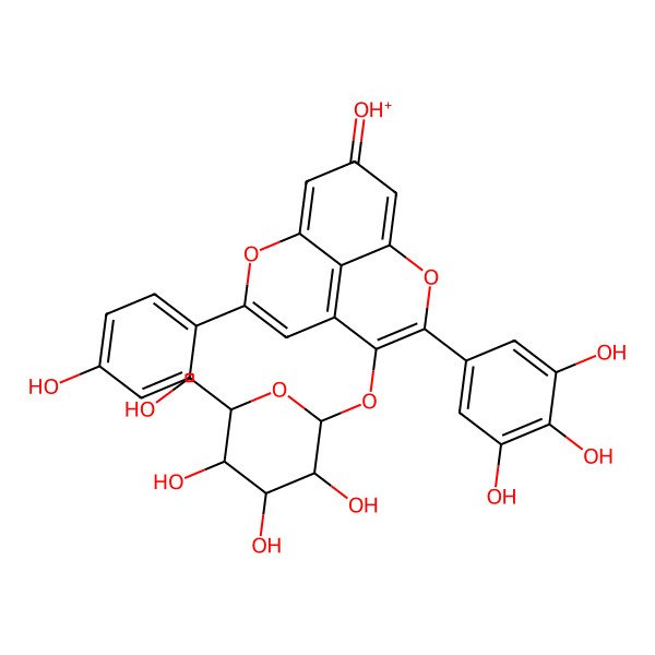 2D Structure of Pyranodelphinin D 2D Structure of Pyranodelphinin D