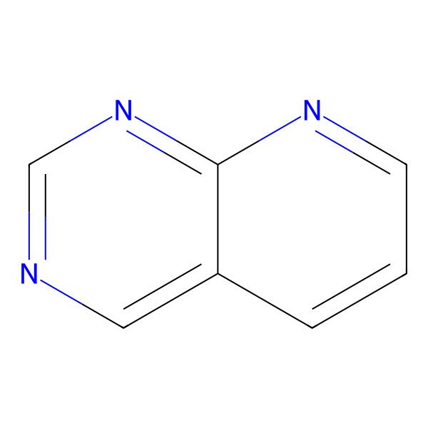 2D Structure of Pyrido(2,3-d)pyrimidine