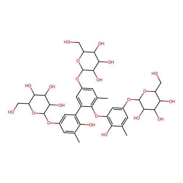 2D Structure of Pyrolaside B