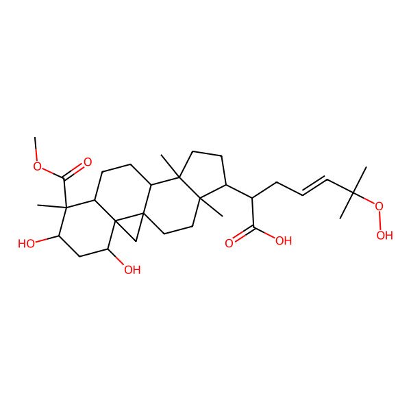 2D Structure of quadrangularic acid F 2D Structure of quadrangularic acid F