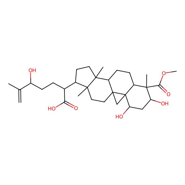 2D Structure of quadrangularic acid G