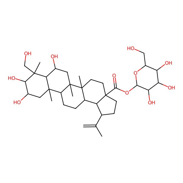 2D Structure of Quadranoside II 2D Structure of Quadranoside II