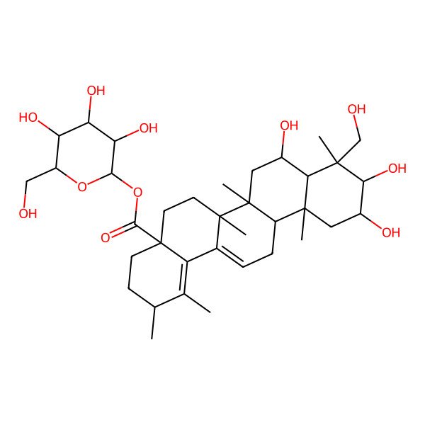 2D Structure of quadranoside V 2D Structure of quadranoside V