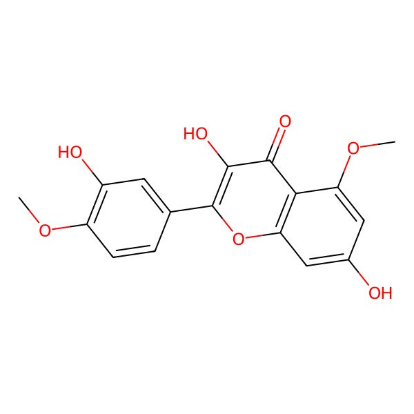 2D Structure of Quercetin 5,4'-dimethyl ether