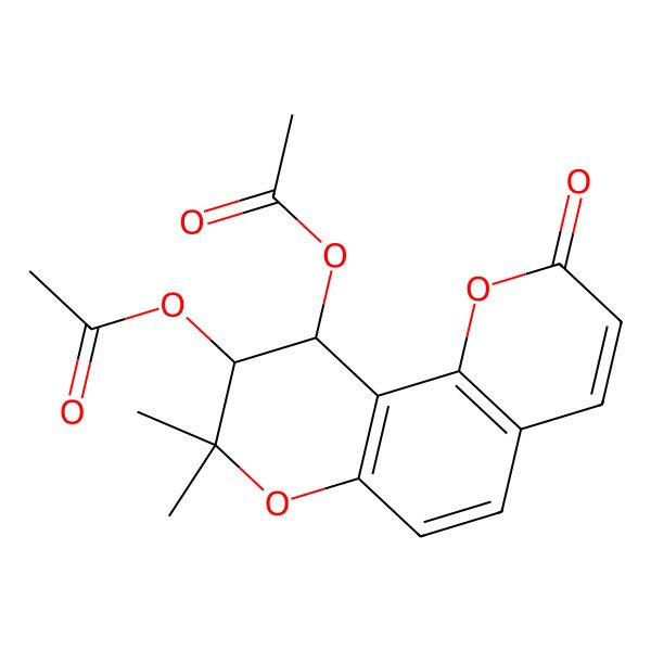 2D Structure of quianhucoumarin D