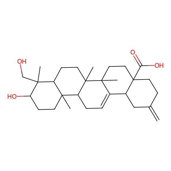 2D Structure of Quinatic acid
