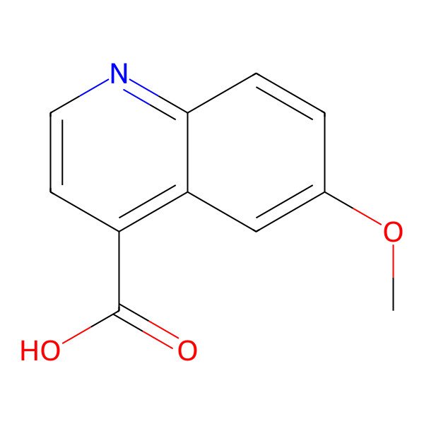 2D Structure of Quininic acid