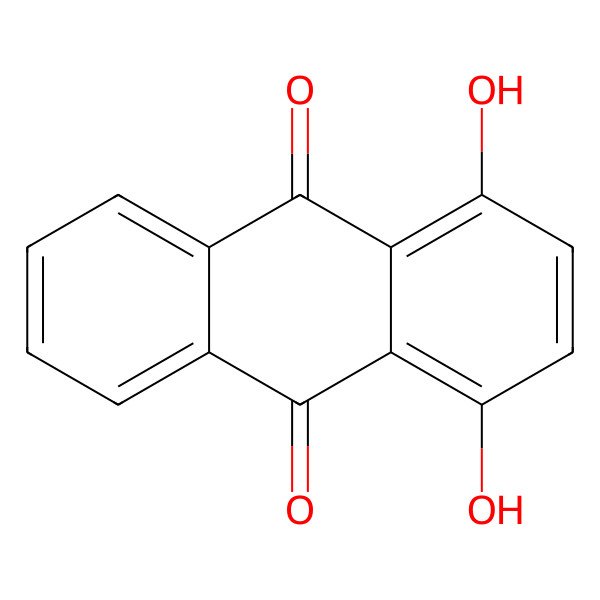 2D Structure of Quinizarin 2D Structure of Quinizarin