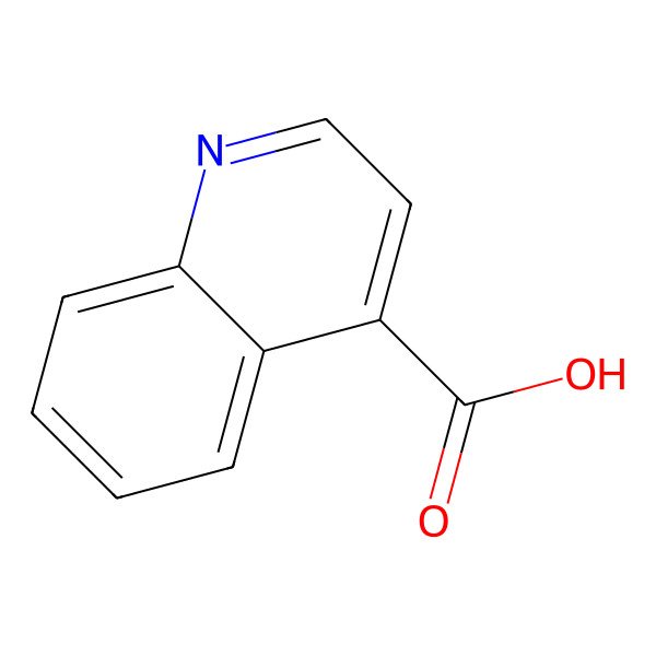 2D Structure of Quinoline-4-carboxylic acid 2D Structure of Quinoline-4-carboxylic acid