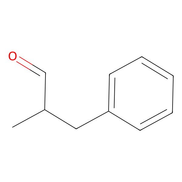 2D Structure of (R)-2-methyl-3-phenylpropanal