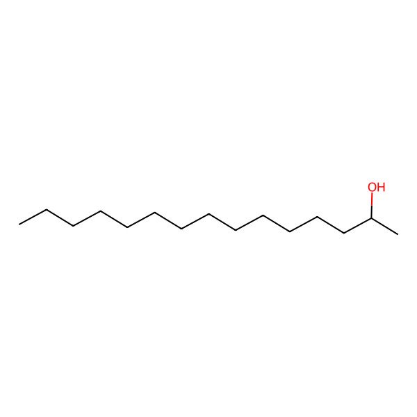 2D Structure of (R)-2-Pentadecanol