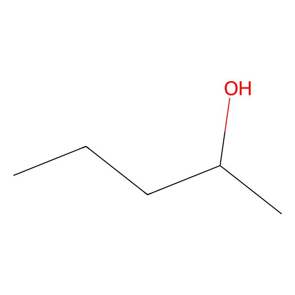 2D Structure of (R)-(-)-2-Pentanol